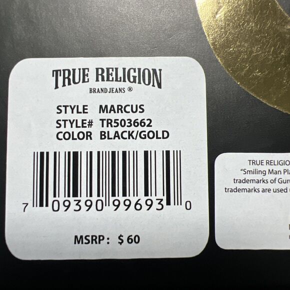 True Religion RFID Marcus Slim Bifold Wallet & Key Clasp Gift Set Limited NWT - Picture 13 of 13